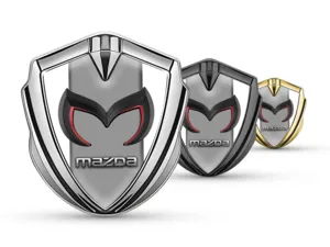 Mazda Emblema Coche Insignia Duradero Chic Metal